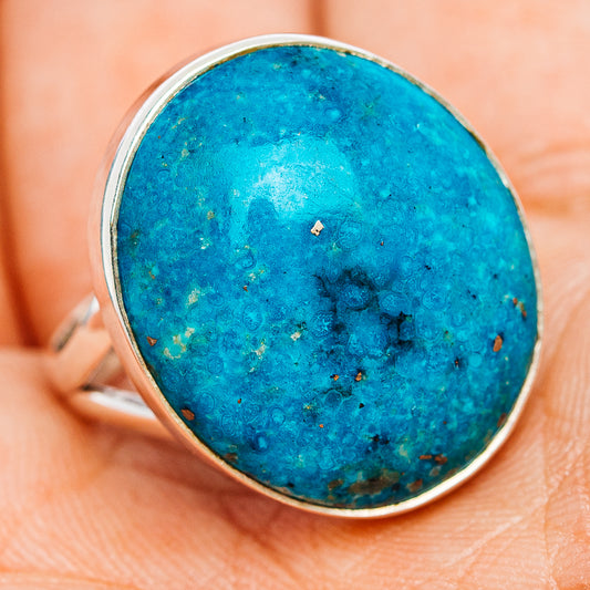 Premium Persian Turquoise Ring Size 9 (.925 Sterling Silver)