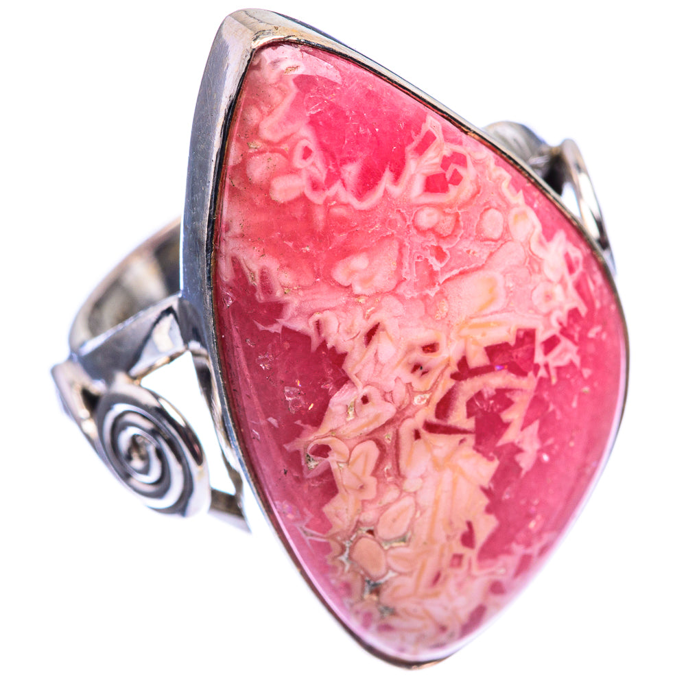 Rhodochrosite Ring Size 6.5 (925 Sterling Silver) R141954