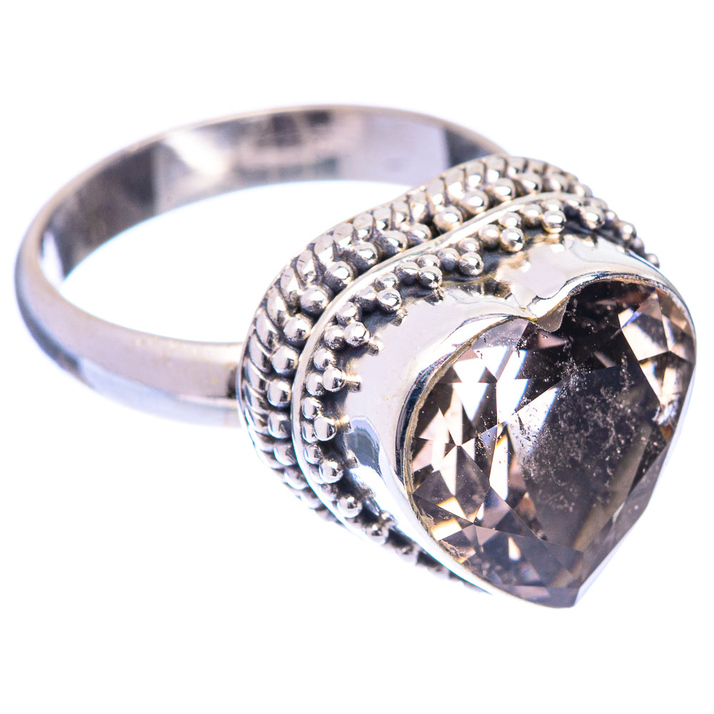 Smoky Quartz Ring Size 6.25 (925 Sterling Silver) R140885