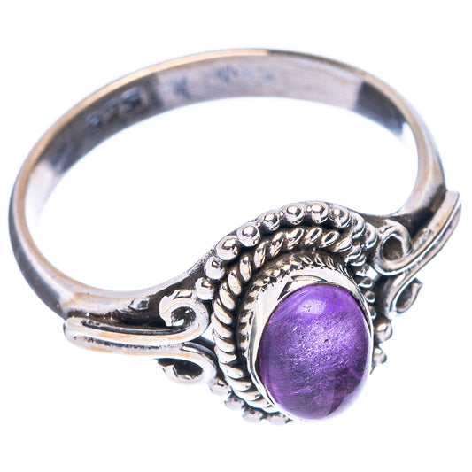 Amethyst Dainty Ring Size 6.75 (925 Sterling Silver) R5932