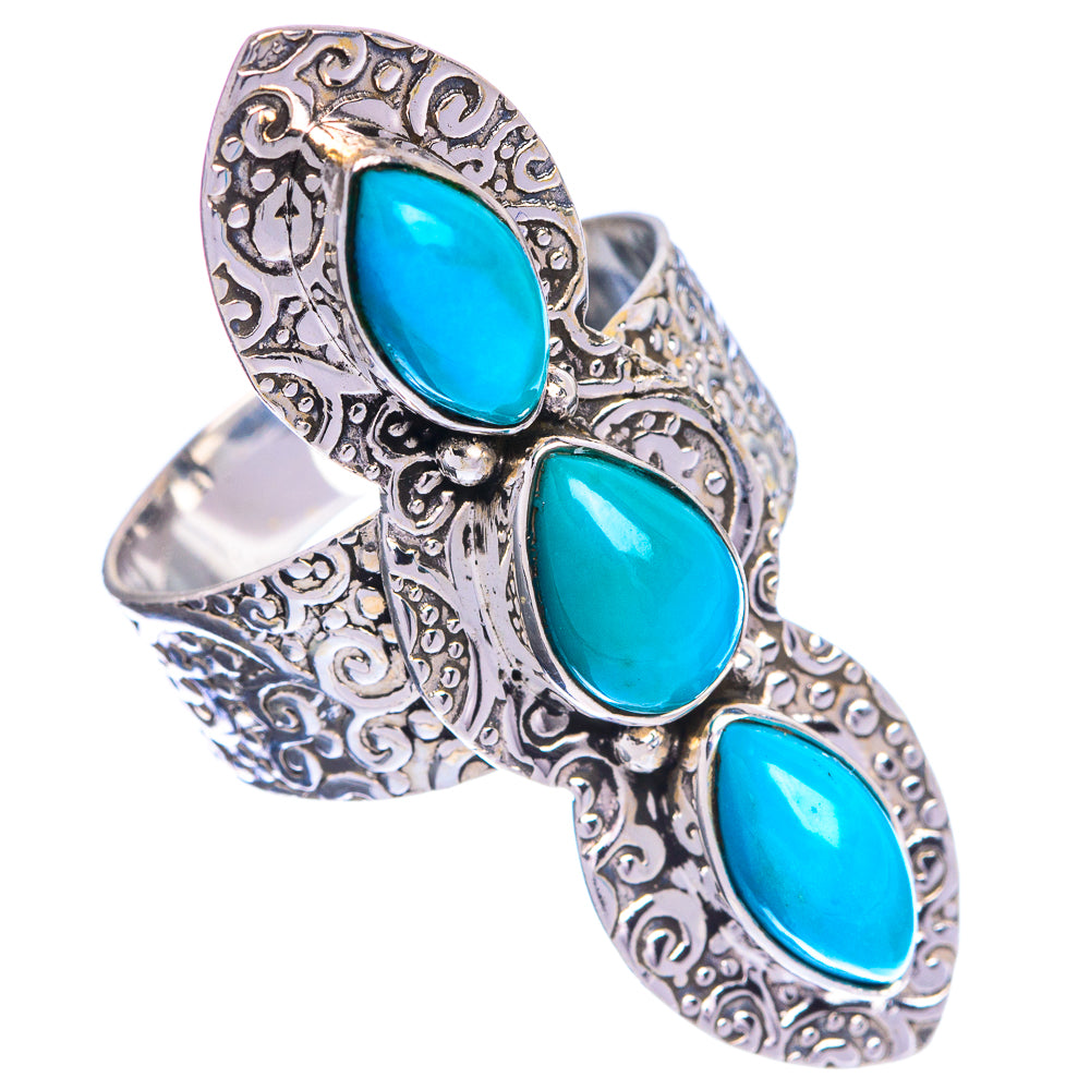 Large Sleeping Beauty Turquoise Ring Size 9 (925 Sterling Silver) R144309