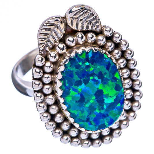 Synthetic Opal Ring Size 6.25 (925 Sterling Silver) R146233