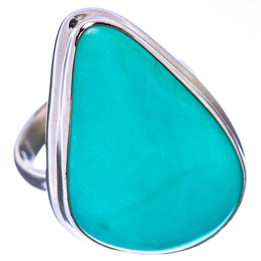 Rare Kingman Turquoise Ring Size 7.25 (925 Sterling Silver) R1618