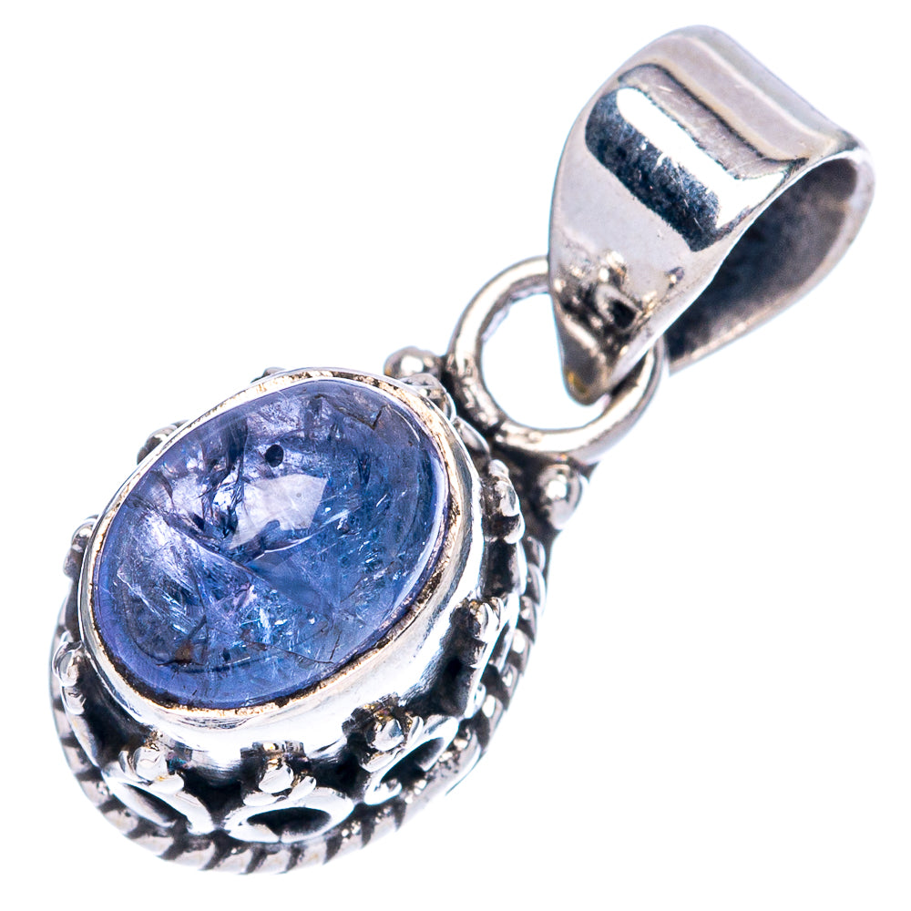 Rare Tanzanite Pendants 7/8" (925 Sterling Silver) P42334