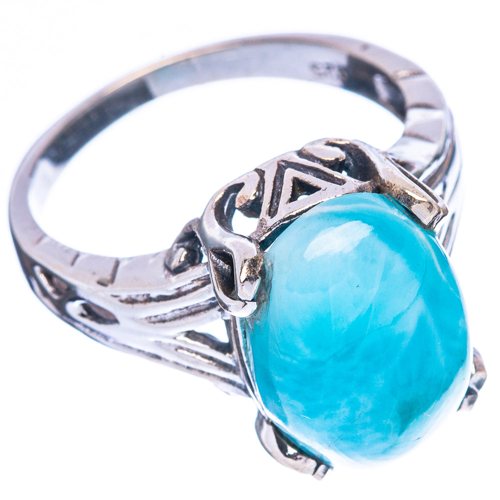 Larimar Ring Size 6.75 (925 Sterling Silver) R2490
