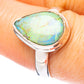 Rare Sterling Opal Ring Size 8 (925 Sterling Silver) R4376