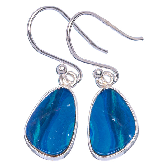 Doublet Opal 925 Sterling Silver Earrings 1 1/8" (925 Sterling Silver) E1977