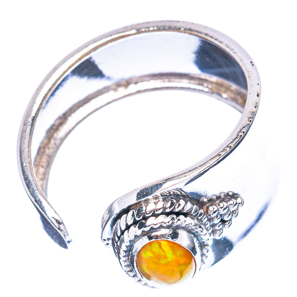 Rare Ethiopian Opal Ring Size 6.5 (925 Sterling Silver) R3743