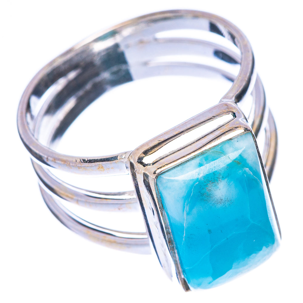 Larimar Ring Size 6.25 (925 Sterling Silver) R1724
