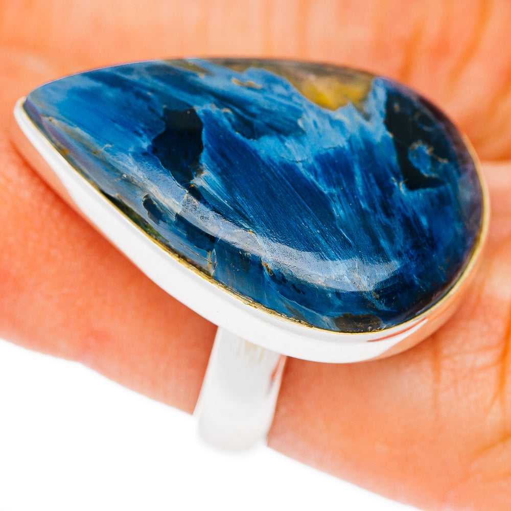 Premium Pietersite Ring Size 5.75 Adjustable (.925 Sterling Silver)
