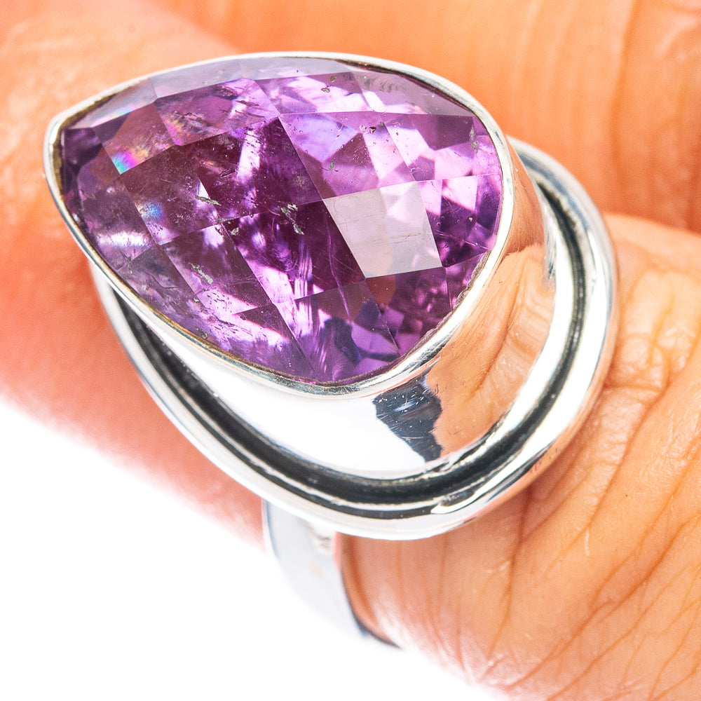Amethyst Ring Size 6 (925 Sterling Silver) R7382