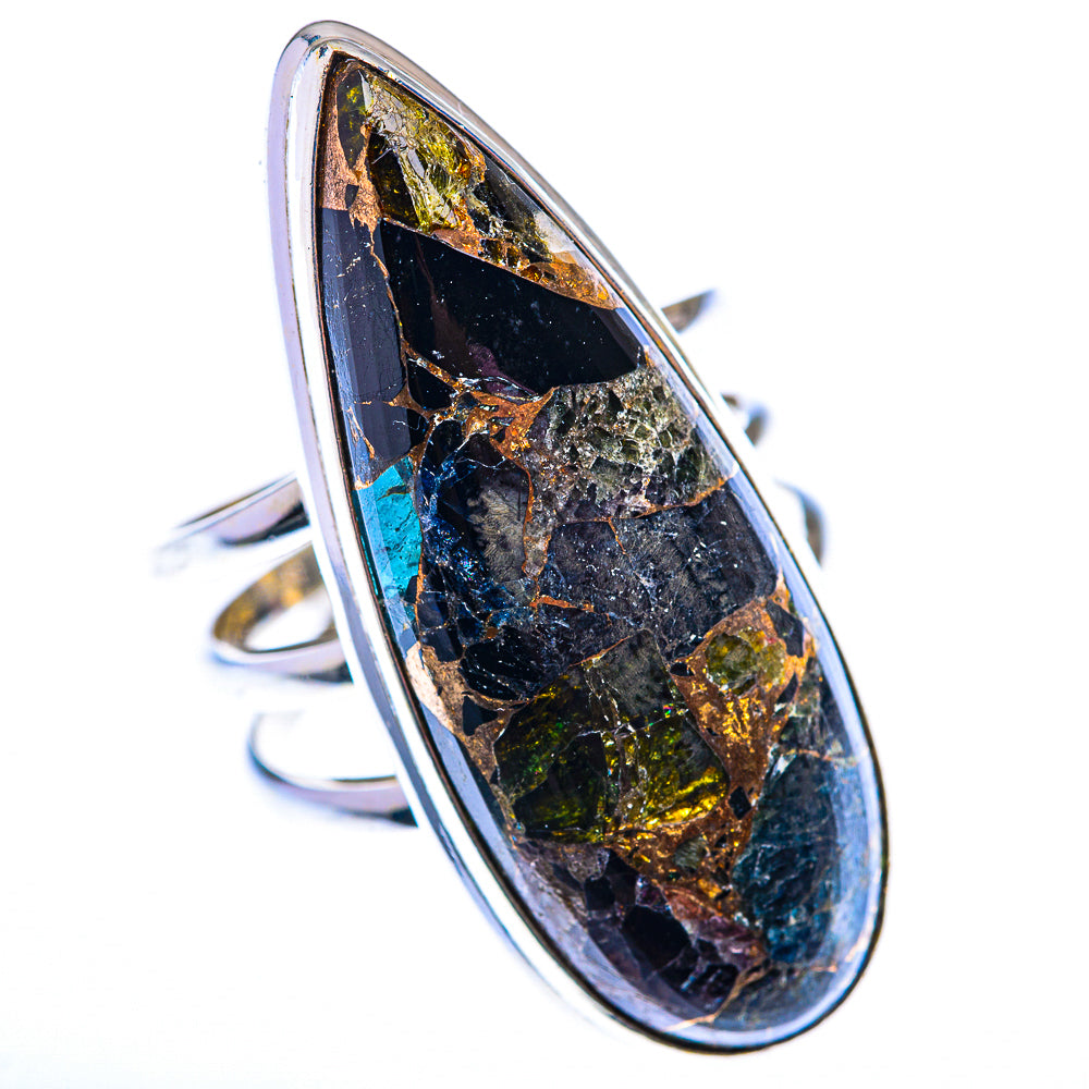 Large Mohave Black Onyx Ring Size 9 (925 Sterling Silver) RING140190