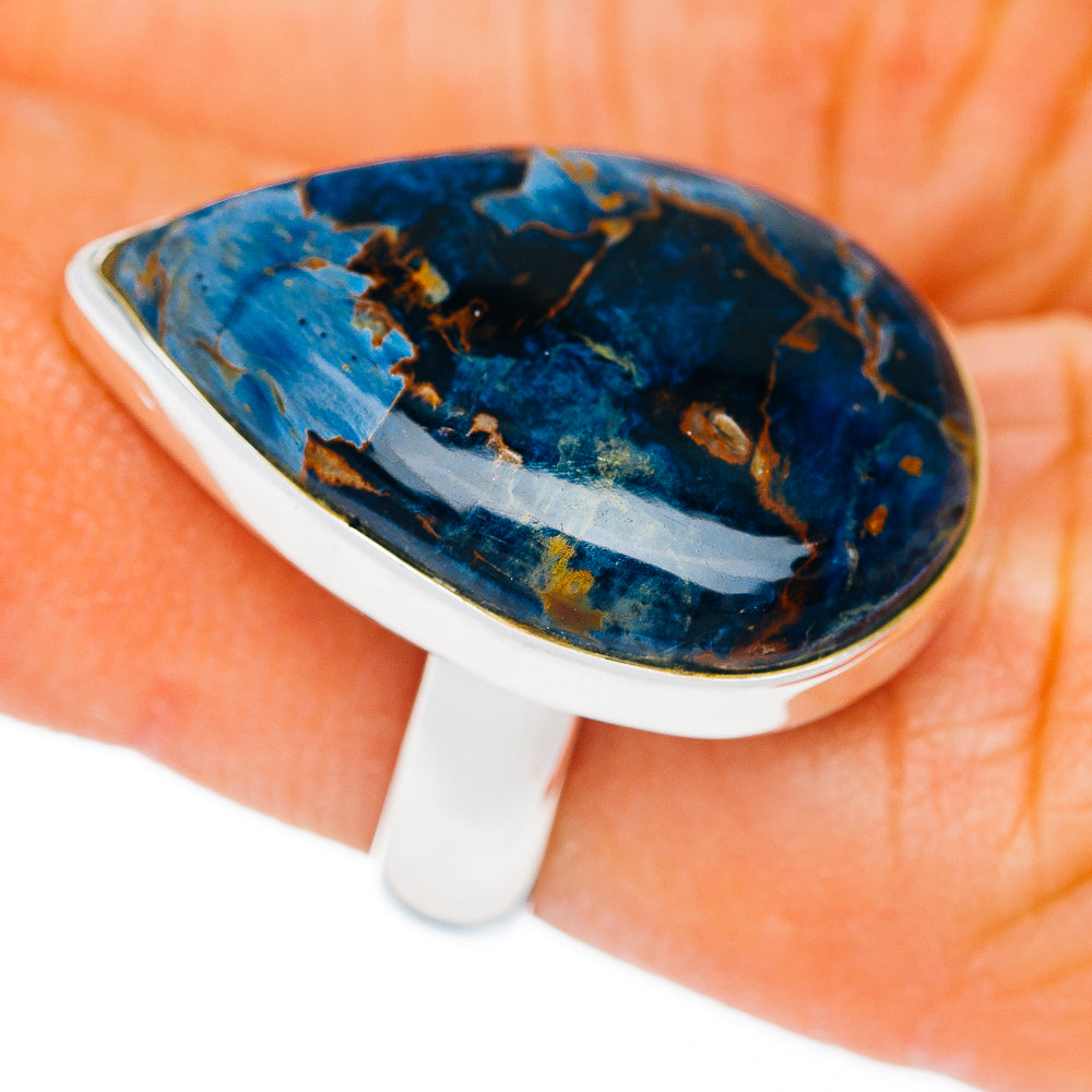 Premium Pietersite Ring Size 5 Adjustable (.925 Sterling Silver)