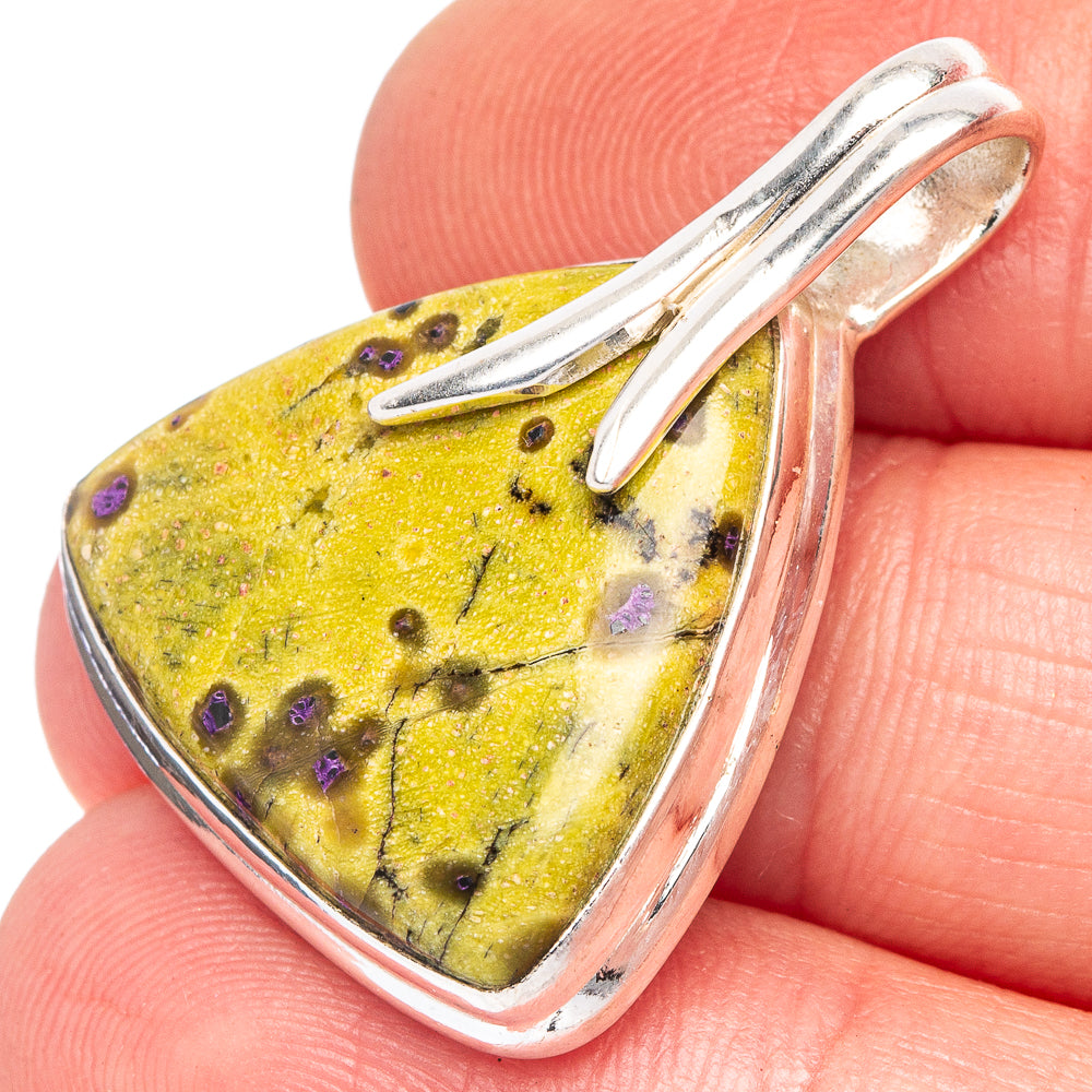Atlantisite Pendant 1 1/8" (925 Sterling Silver) P44034