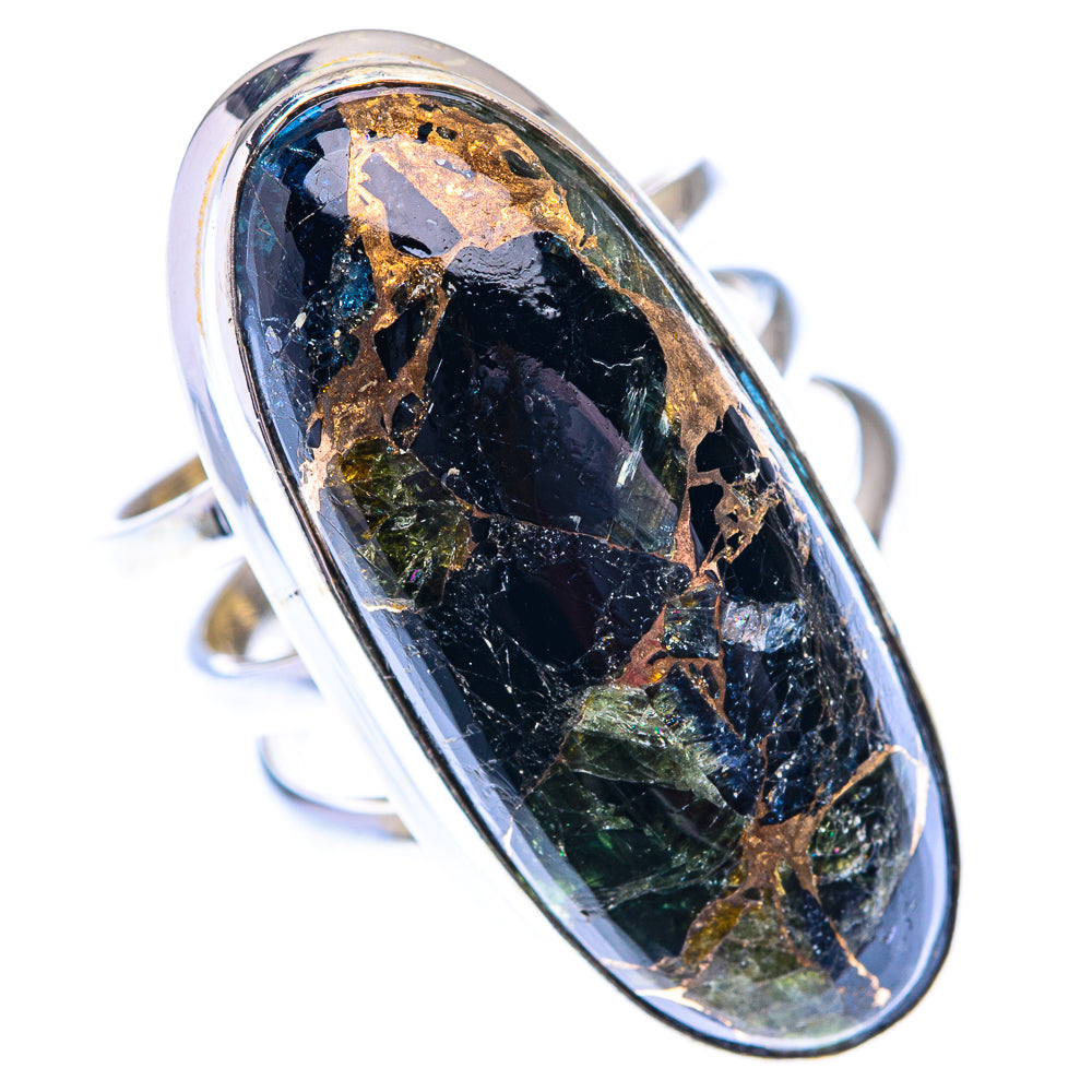 Large Mohave Black Onyx 925 Sterling Silver Ring Size 6.25 (925 Sterling Silver) RING140435