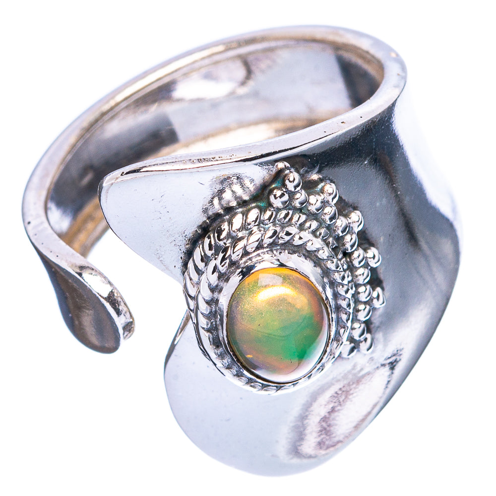 Rare Ethiopian Opal Ring Size 6 (925 Sterling Silver) R3700