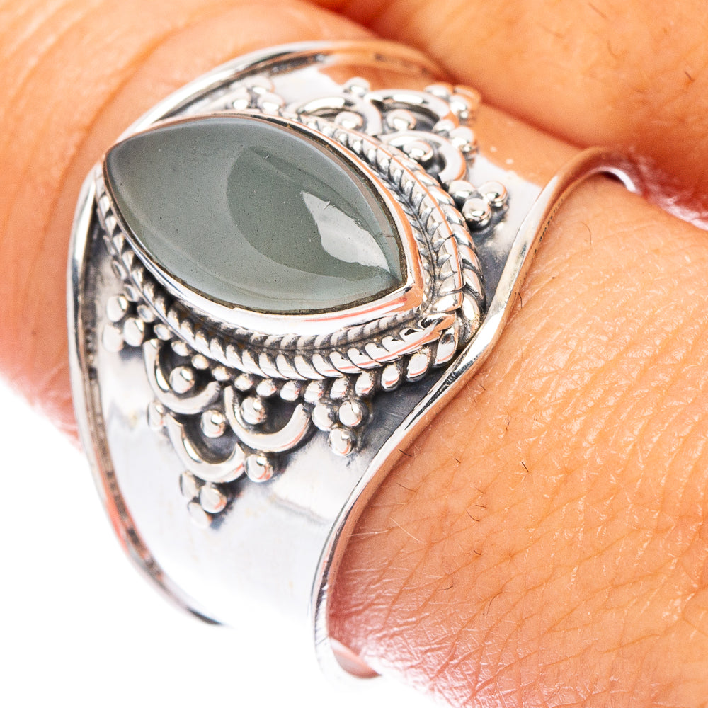 Aquamarine Ring Size 10 (925 Sterling Silver) R7407