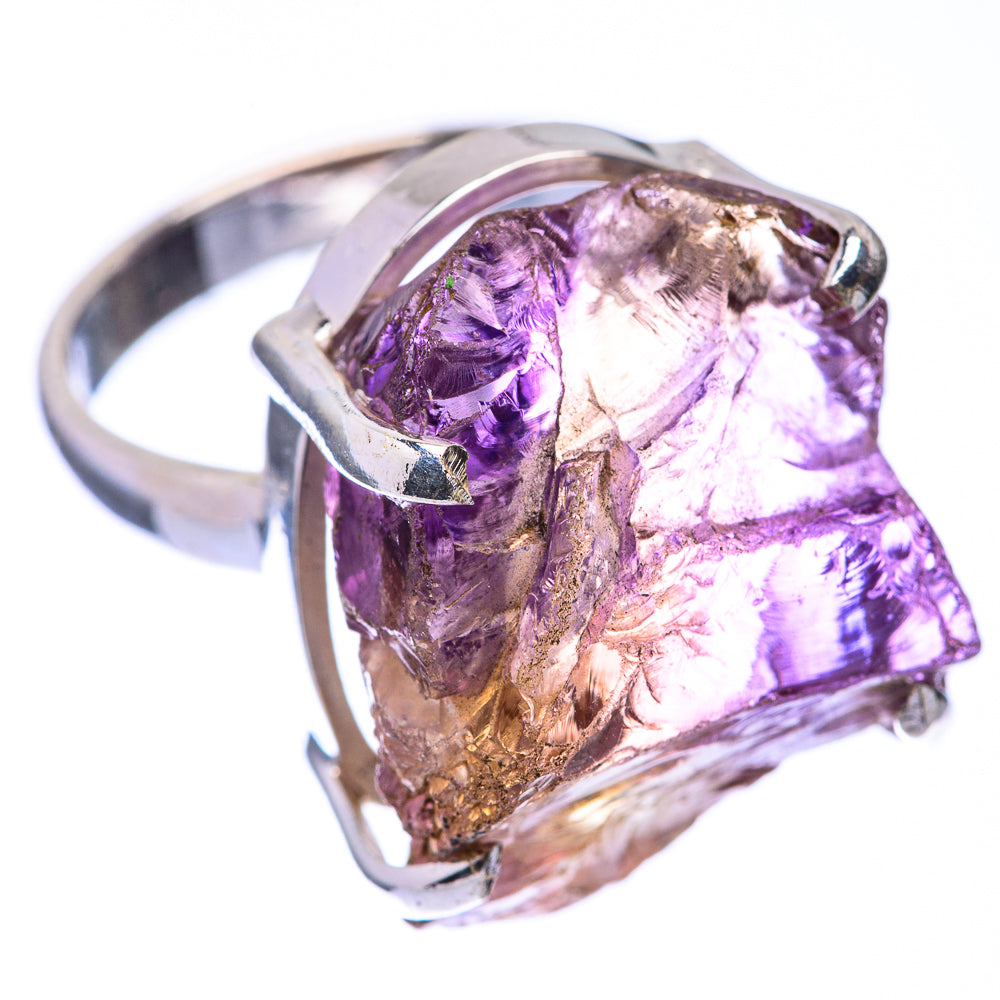 Large Raw Ametrine Ring Size 10.25 (925 Sterling Silver) R141204