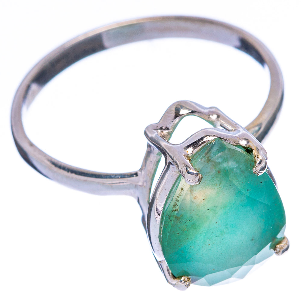 Rare Gem Silica Ring Size 7.5 (925 Sterling Silver) R146666
