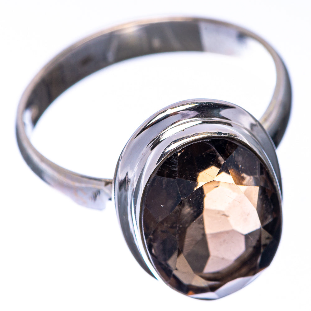 Smoky Quartz Ring Size 7.5 (925 Sterling Silver) R145094
