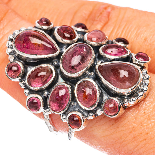 Signature Pink Tourmaline Ring Size 8 (925 Sterling Silver) R3539