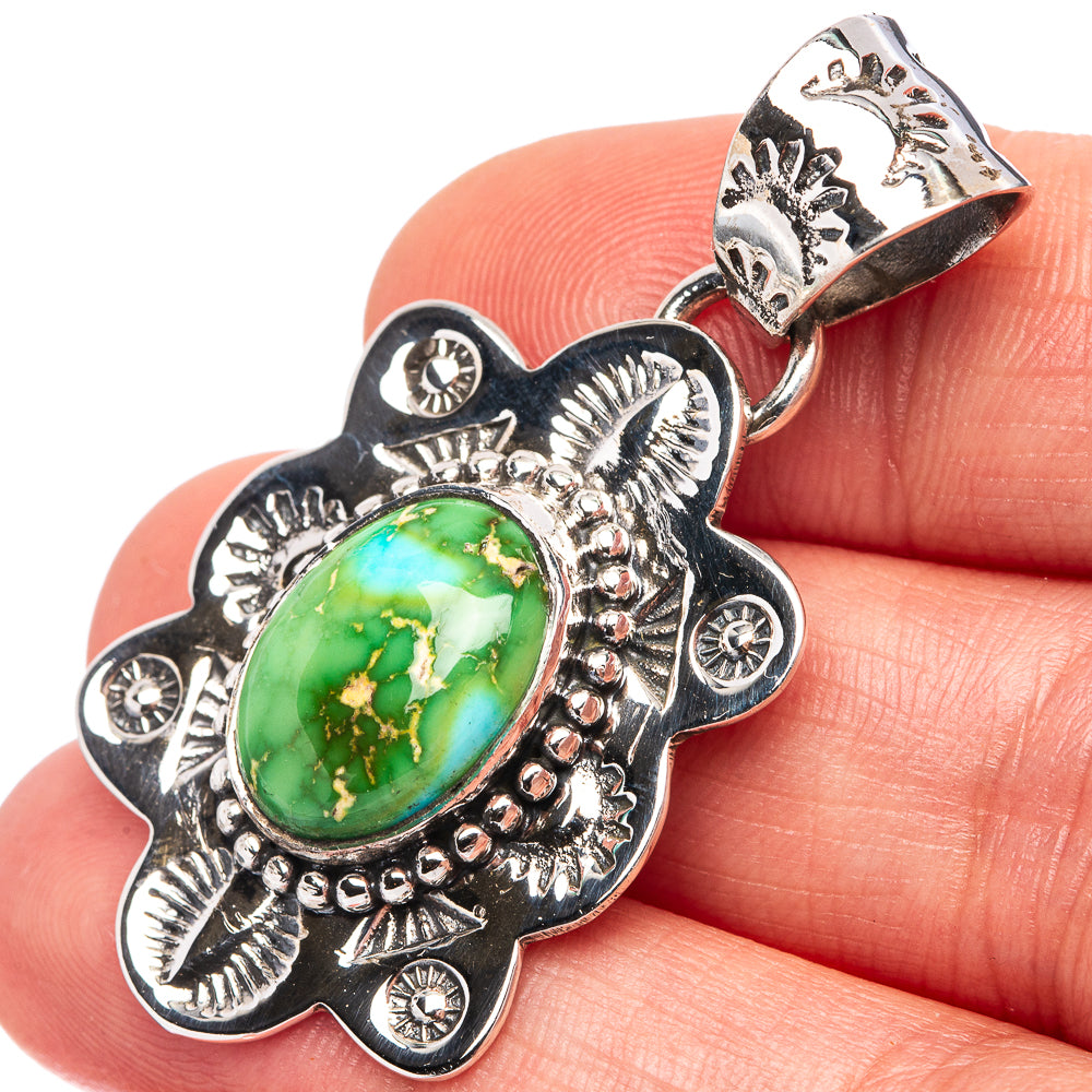 Sonoran Turquoise Sterling Pendant (W)