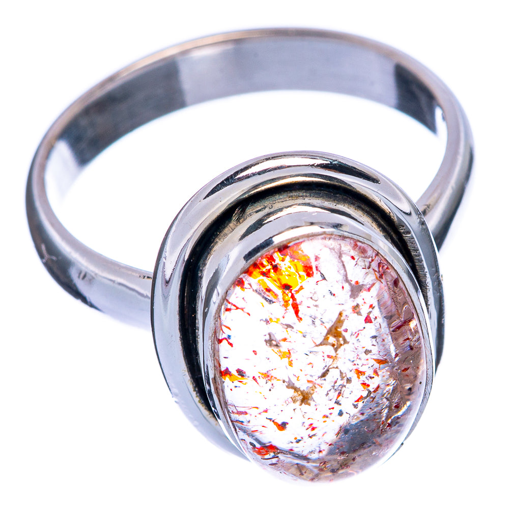 Rare Super Seven Ring Size 7 (925 Sterling Silver) R145539