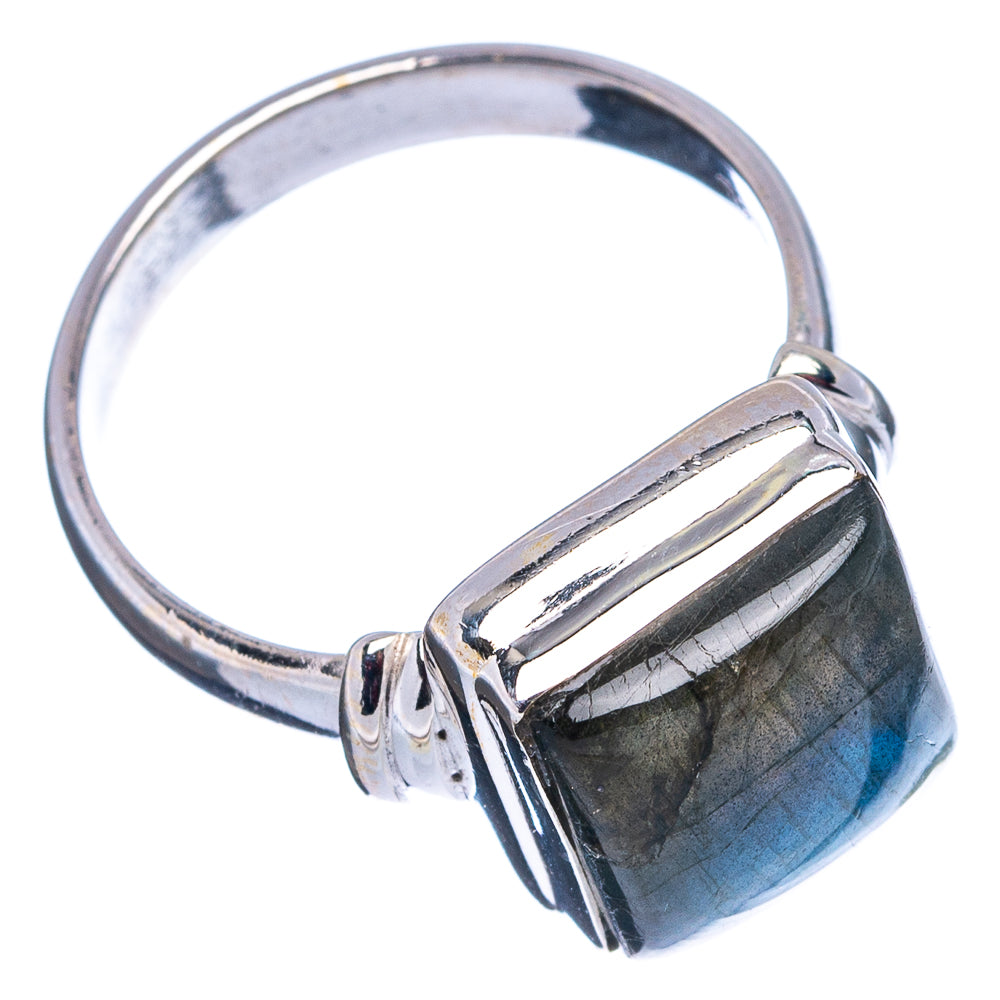 Labradorite Ring Size 6.75 (.925 Sterling Silver)