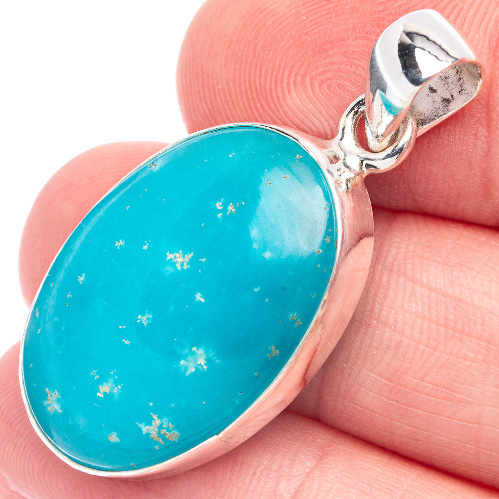Rare Smithsonite Pendant 1 3/8" (925 Sterling Silver) P44588