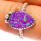 Synthetic Opal Ring Size 8 (925 Sterling Silver) R146326