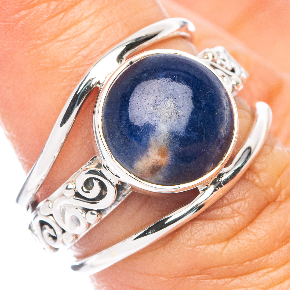 Premium Sodalite Ring Size 6.5 (925 Sterling Silver) R7668