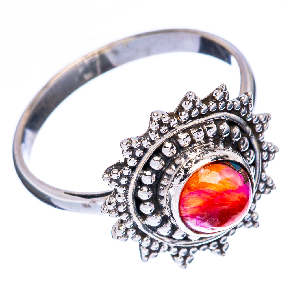 Value Sunstone Ring Size 7.75 (925 Sterling Silver) R3263