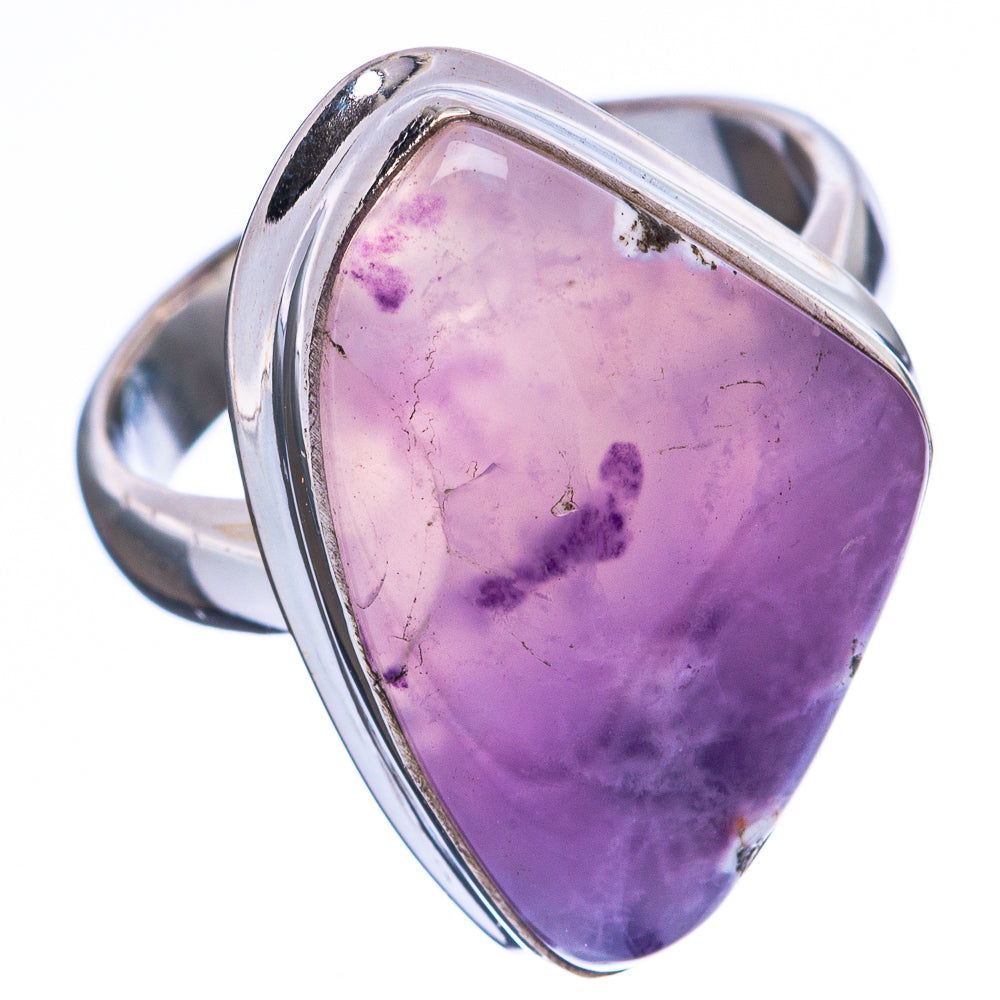 Rare Mexican Purple Opal Ring Size 6 (925 Sterling Silver) R4093