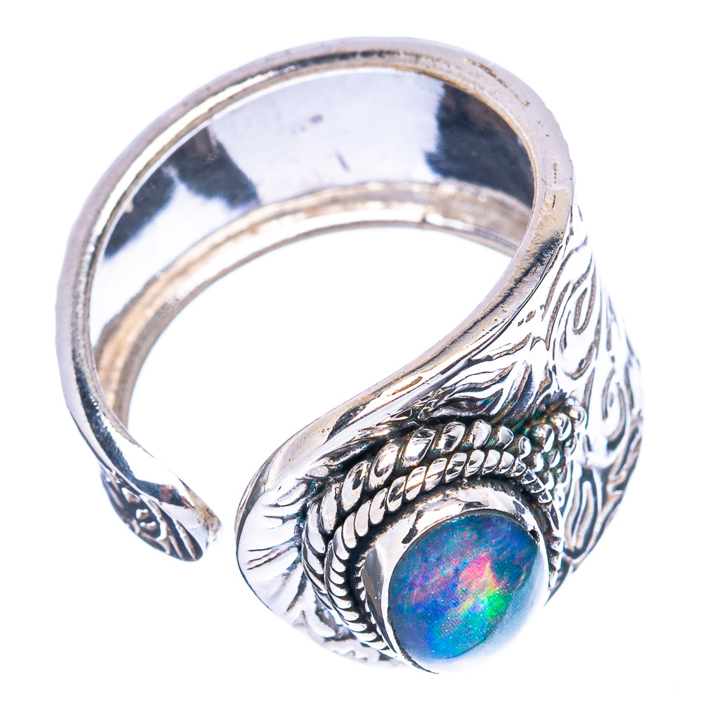 Rare Doublet Opal Ring Size 6.5 (925 Sterling Silver) R3669