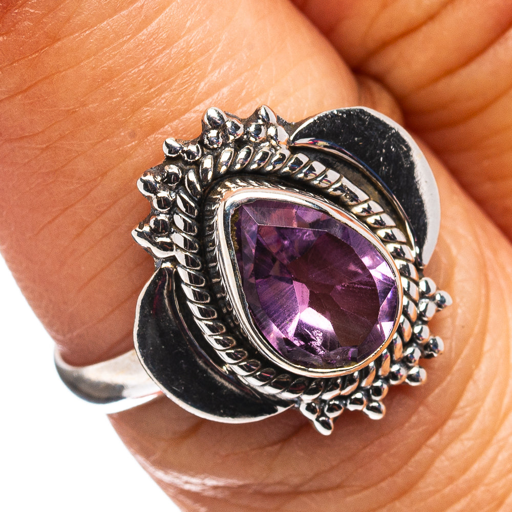 Amethyst Ring Size 7 (.925 Sterling Silver)