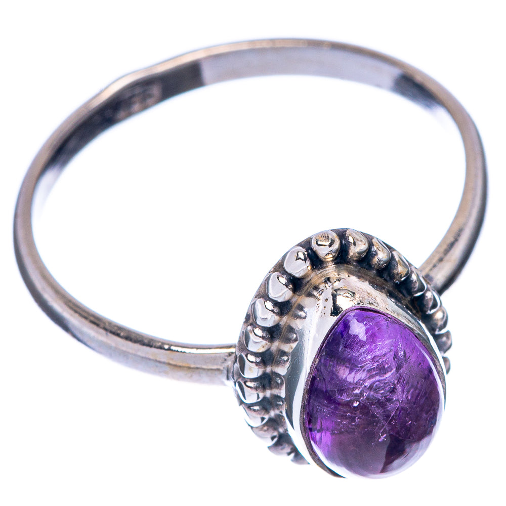 Amethyst Dainty Ring Size 7.25 (925 Sterling Silver) R145802
