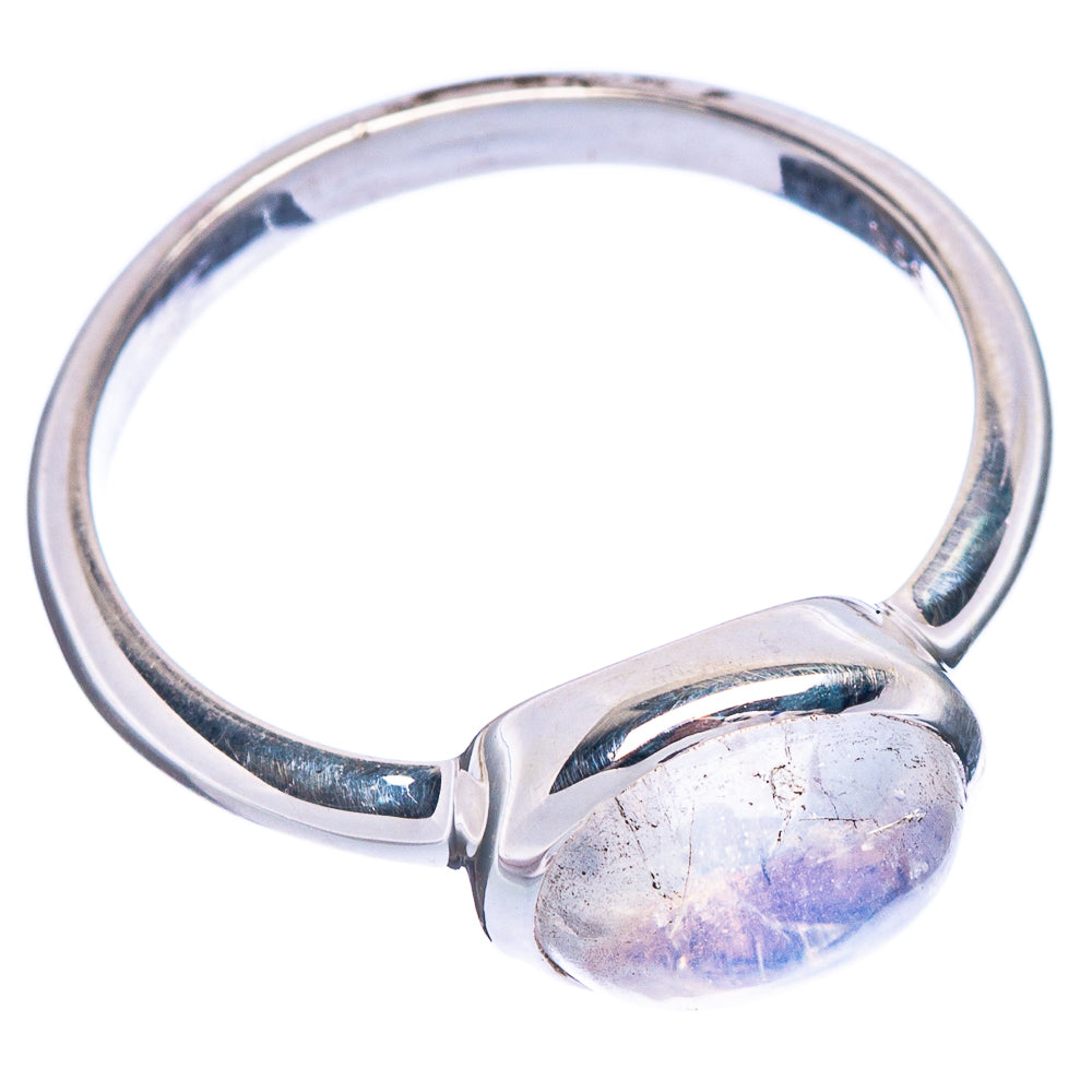 Rainbow Moonstone Ring Size 6.75 (925 Sterling Silver) R147165