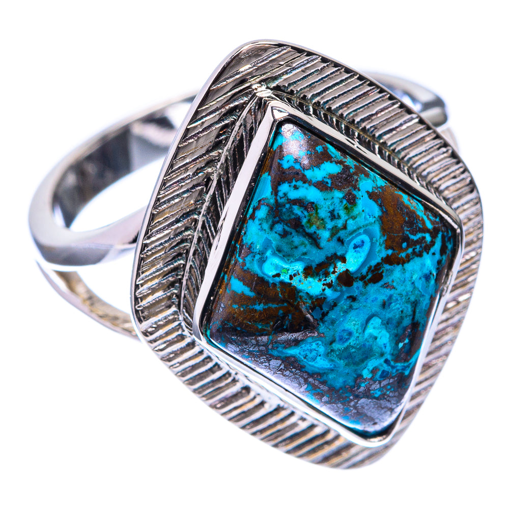 Premium Shattuckite Ring Size 7.25 (925 Sterling Silver) R141816