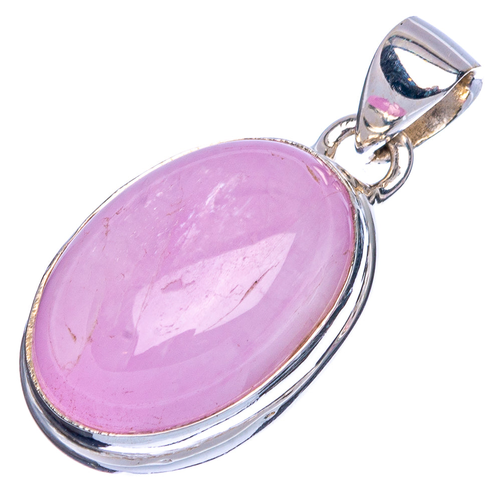 Rare Kunzite Pendant 1 1/8" (925 Sterling Silver) P41742