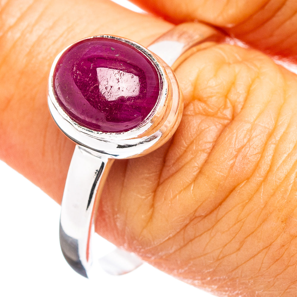 Premium Ruby Ring Size 10 (.925 Sterling Silver)