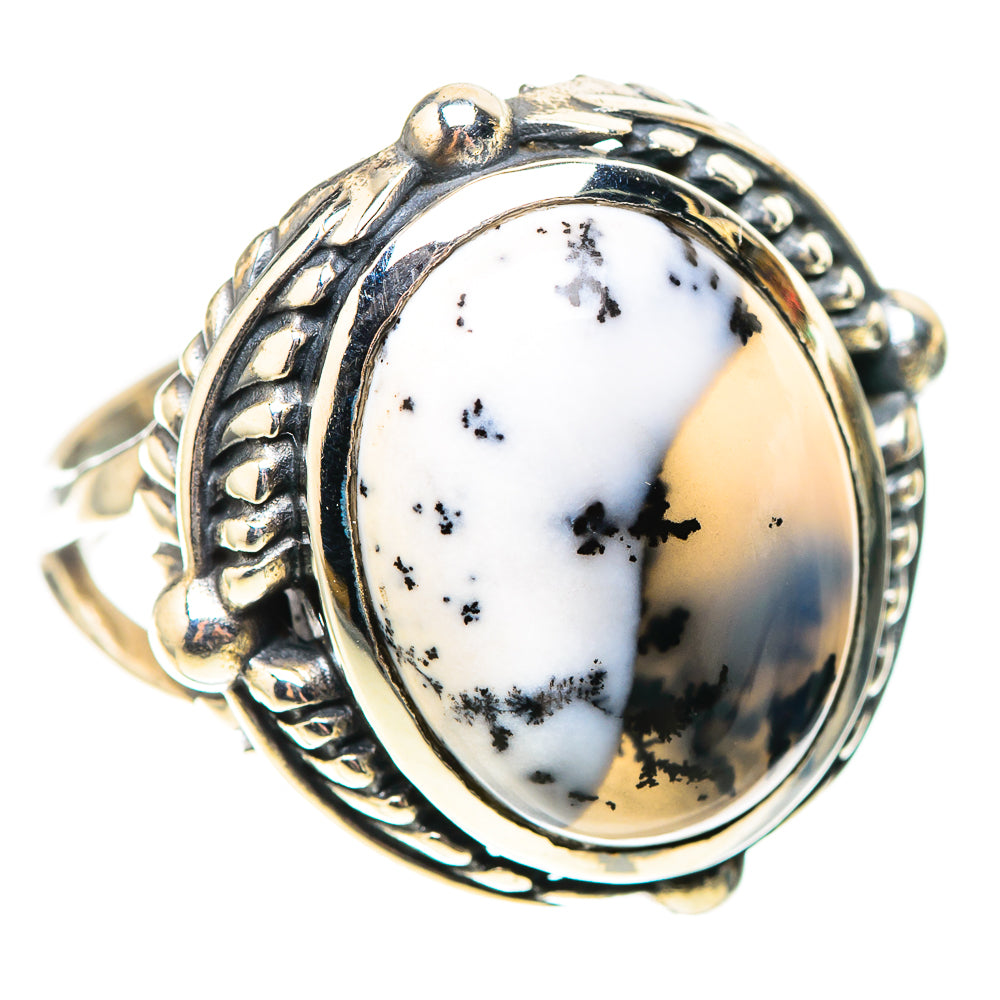 Dendritic Opal Ring Size 8.5 (925 Sterling Silver) RING138697