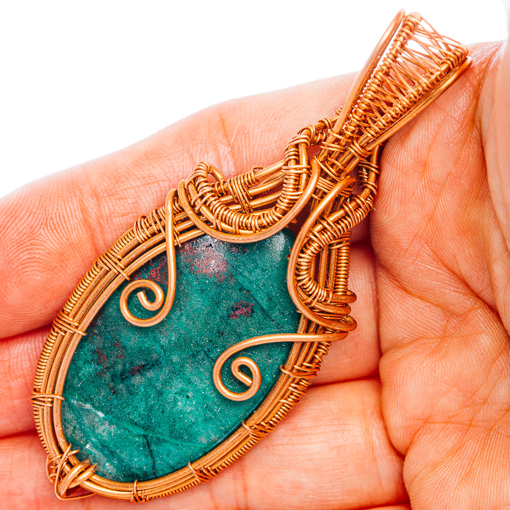 Sonora Sunrise Wire Wrap Pendant 2 7/8" (Copper)