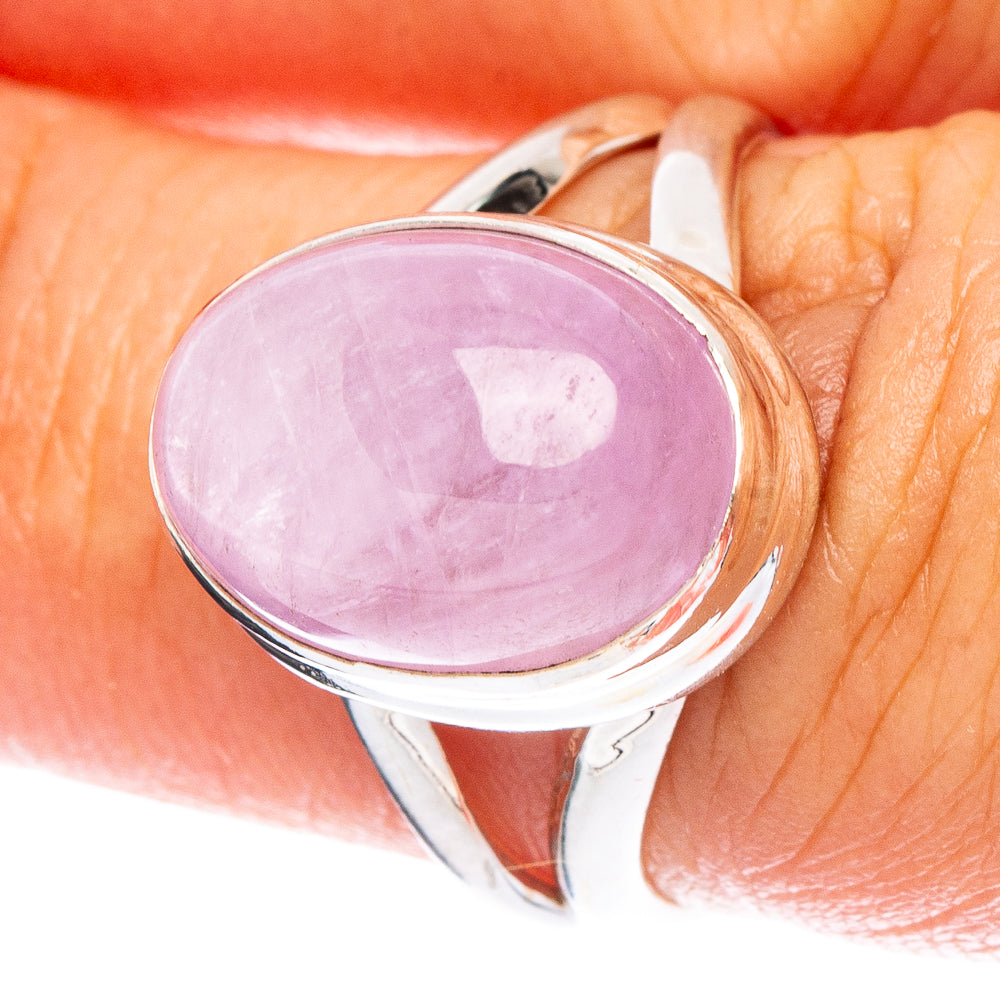 Rare Kunzite Ring Size 6.75 (925 Sterling Silver) R6793