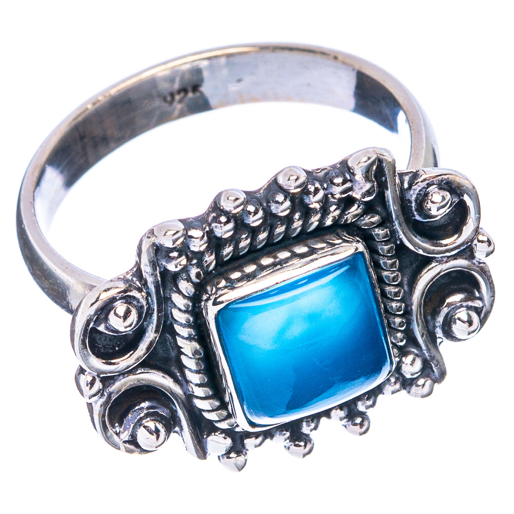 Chacledony Dainty Ring Size 6.75 (925 Sterling Silver) R5197
