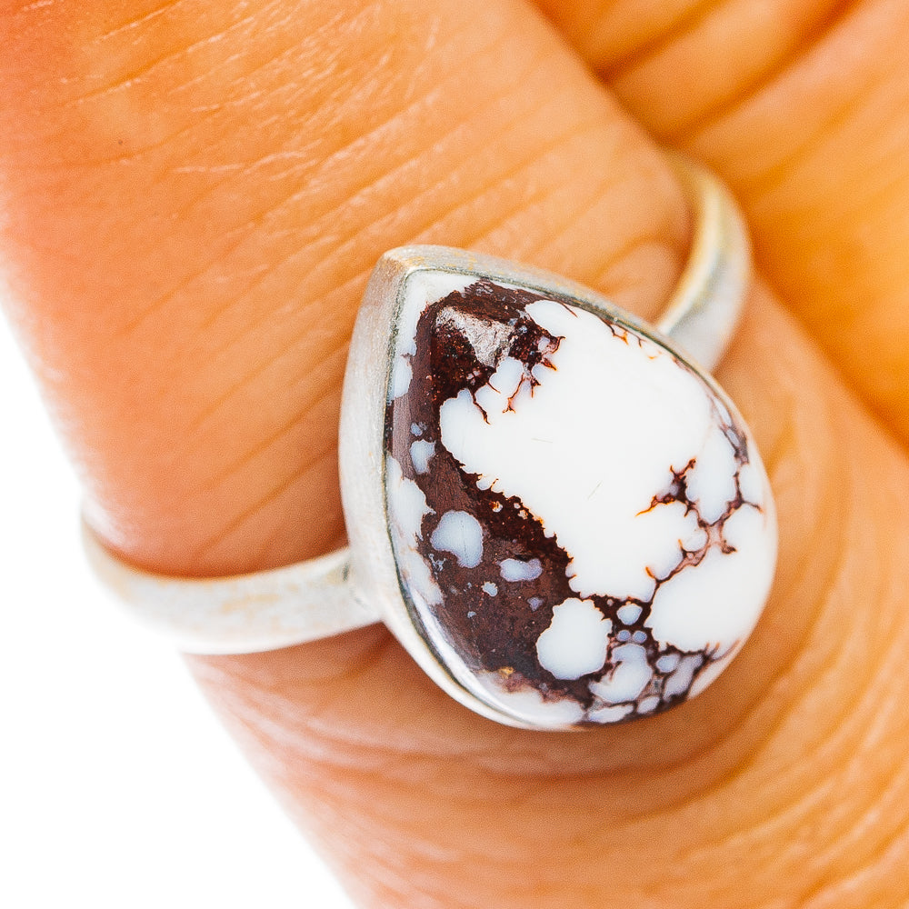 Wild Horse Jasper Ring Size 8 (.925 Sterling Silver)