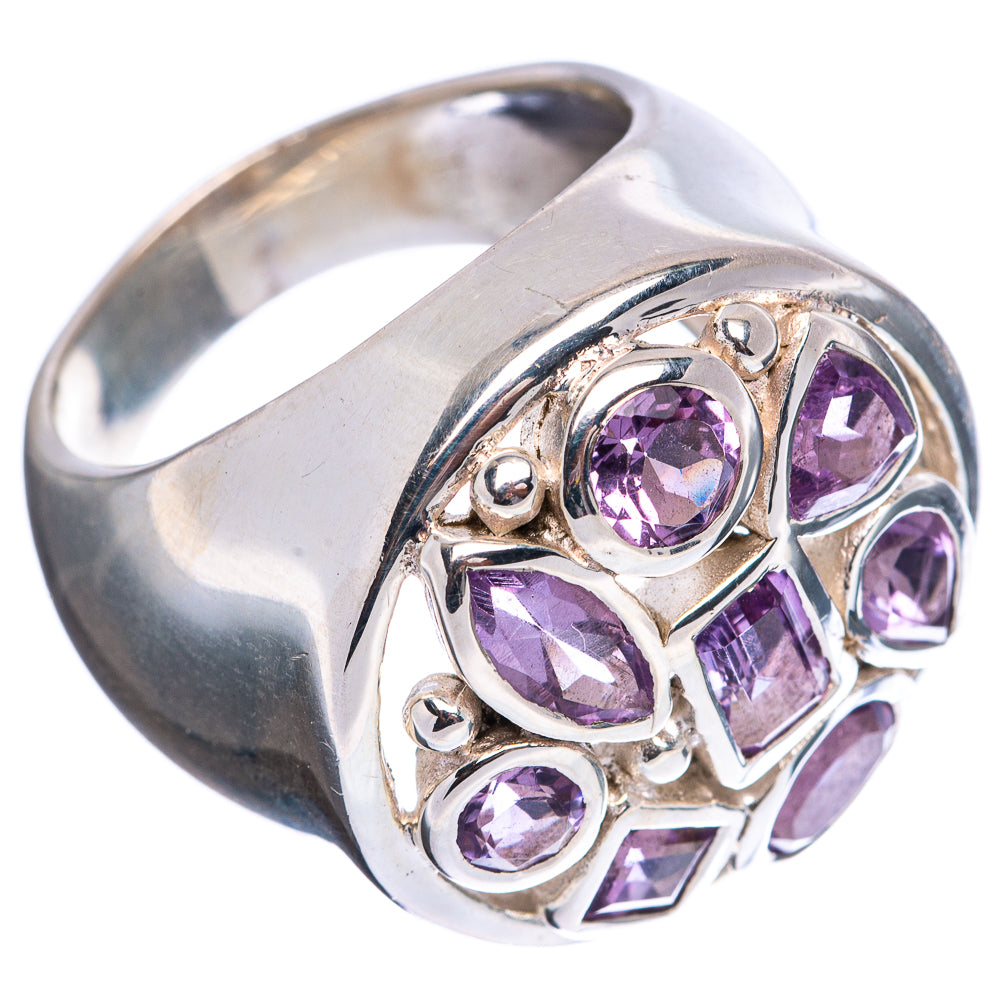 Premium Amethyst Ring Size 8.75 (.925 Sterling Silver)