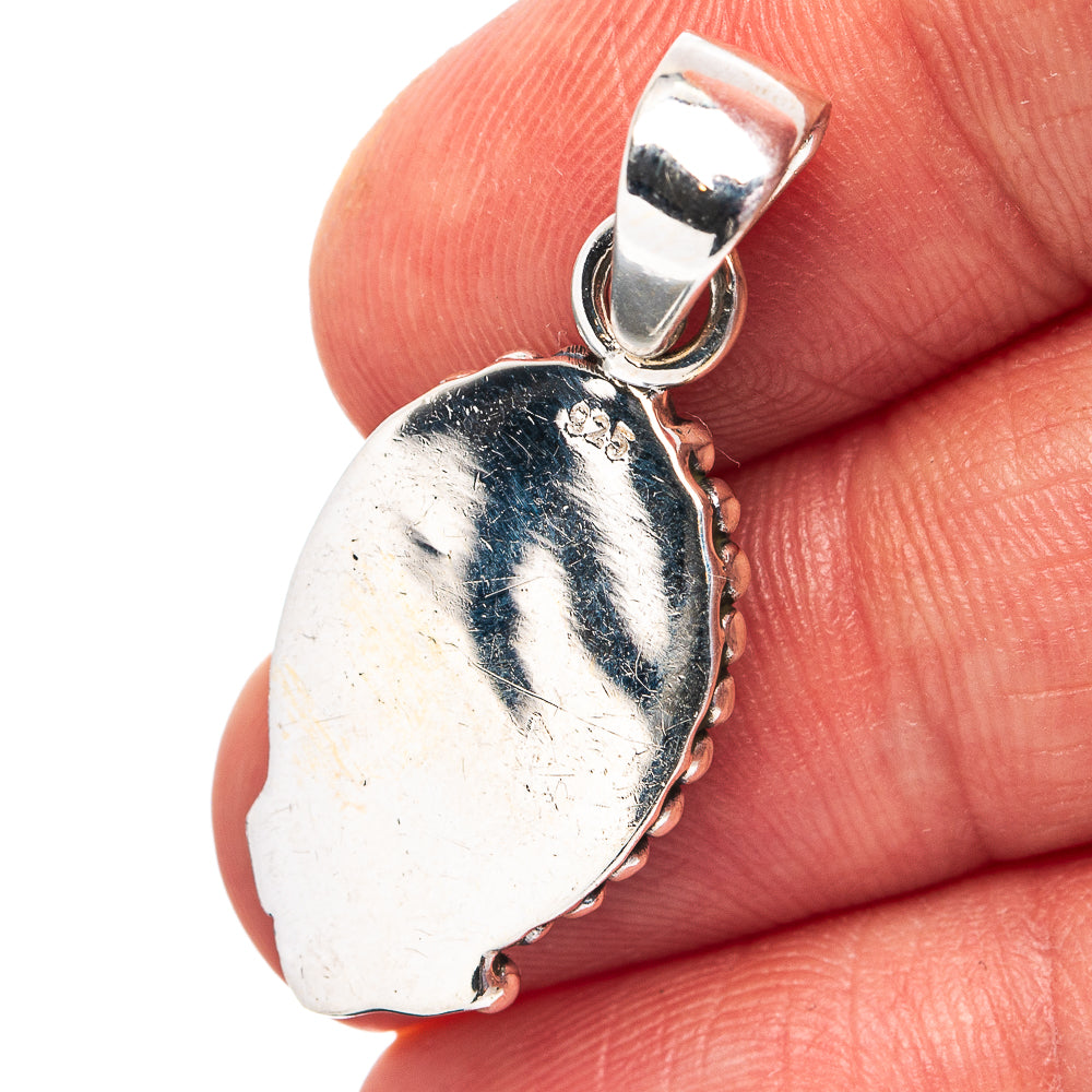 Doublet Opal Pendant 1 3/8" (.925 Sterling Silver)