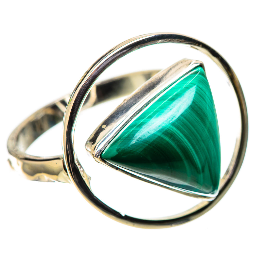 Premium Malachite Ring Size 8 (925 Sterling Silver) RING138089