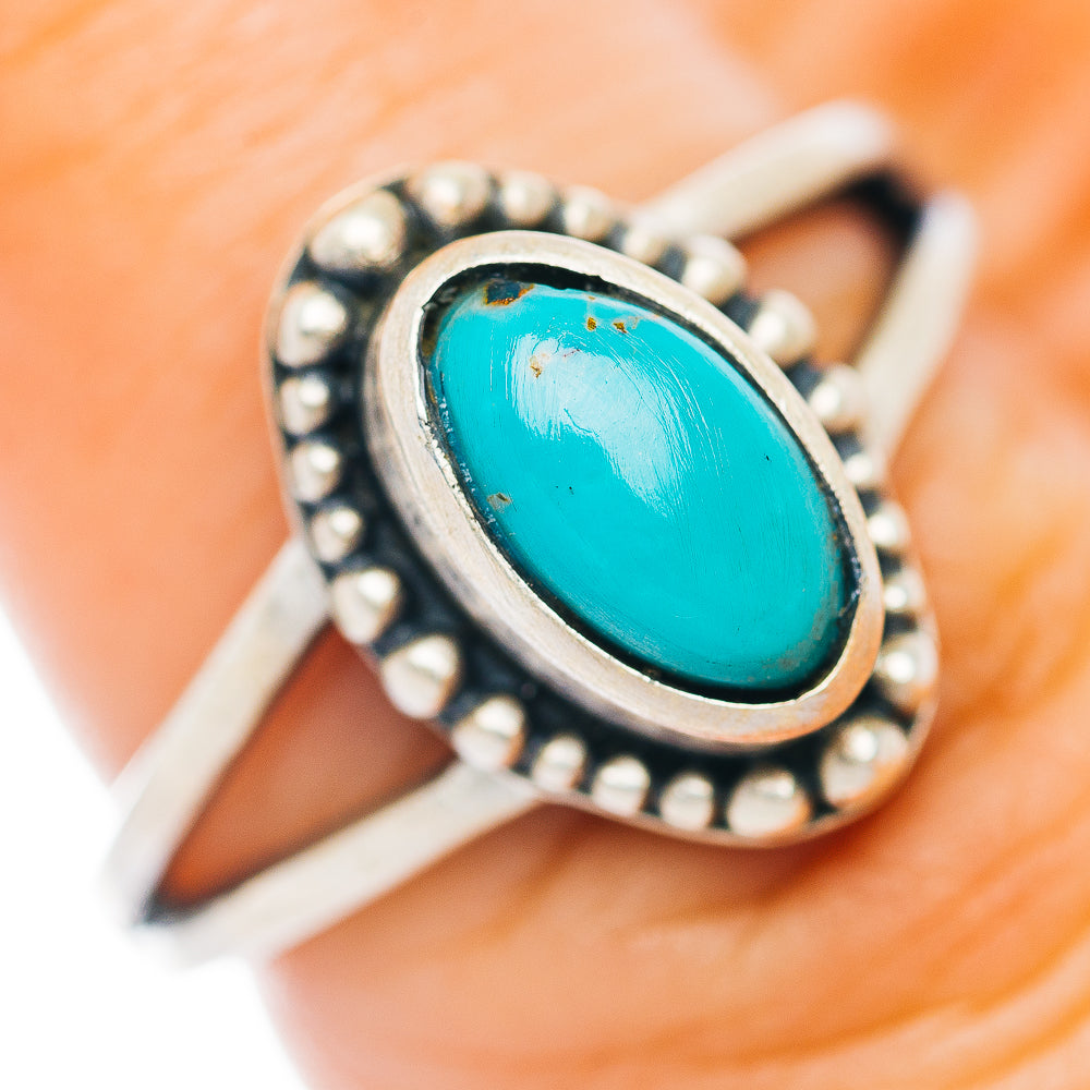 Mojave Turquoise Ring Size 7 (.925 Sterling Silver)