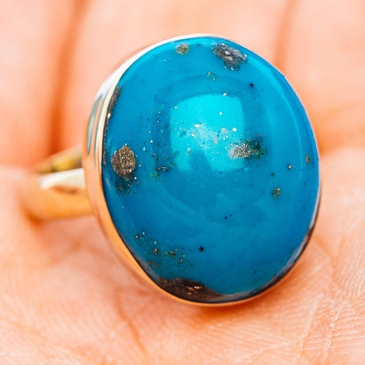 Persian Turquoise Ring Size 7 (German Silver)